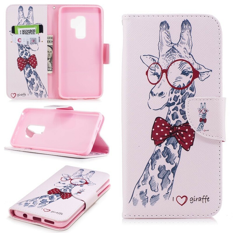 Housse Samsung Galaxy S9 Plus Girafe Intello