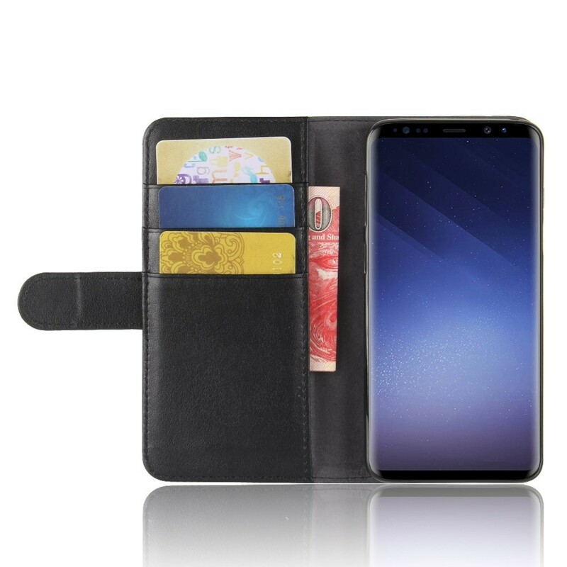 Housse Samsung Galaxy S9 Cuir Fendu