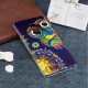 Coque Samsung Galaxy S9 Hibou Mandala Fluorescente