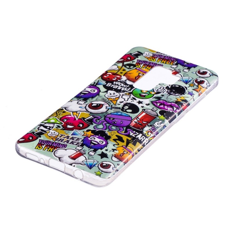 coque samsung s9 fluorescent