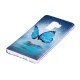 Coque Samsung Galaxy S9 Papillon Bleu Fluorescente