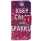 Housse Samsung Galaxy S9 Keep Calm and Sparkle