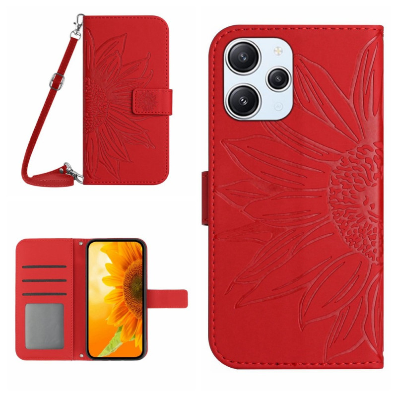 Housse XEPTIO Xiaomi Redmi Note 12 5G pochette rouge