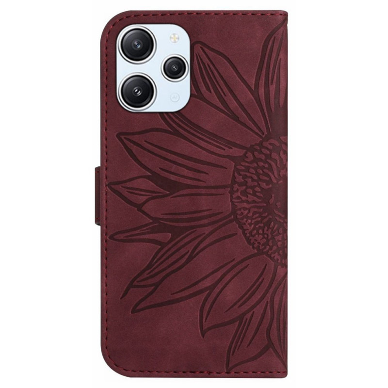 Housse XEPTIO Xiaomi Redmi Note 12 5G pochette rouge