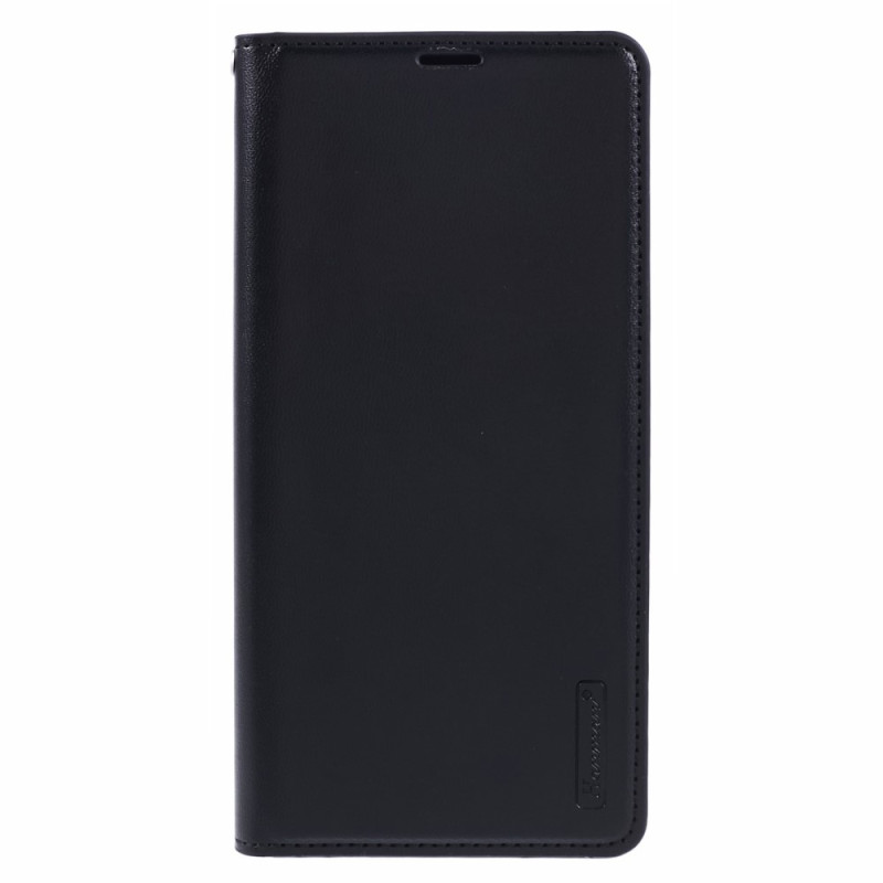 Flip Cover Xiaomi Redmi 12 / 12 5G / Poco M6 Pro 5G Effet Cuir HANMAN