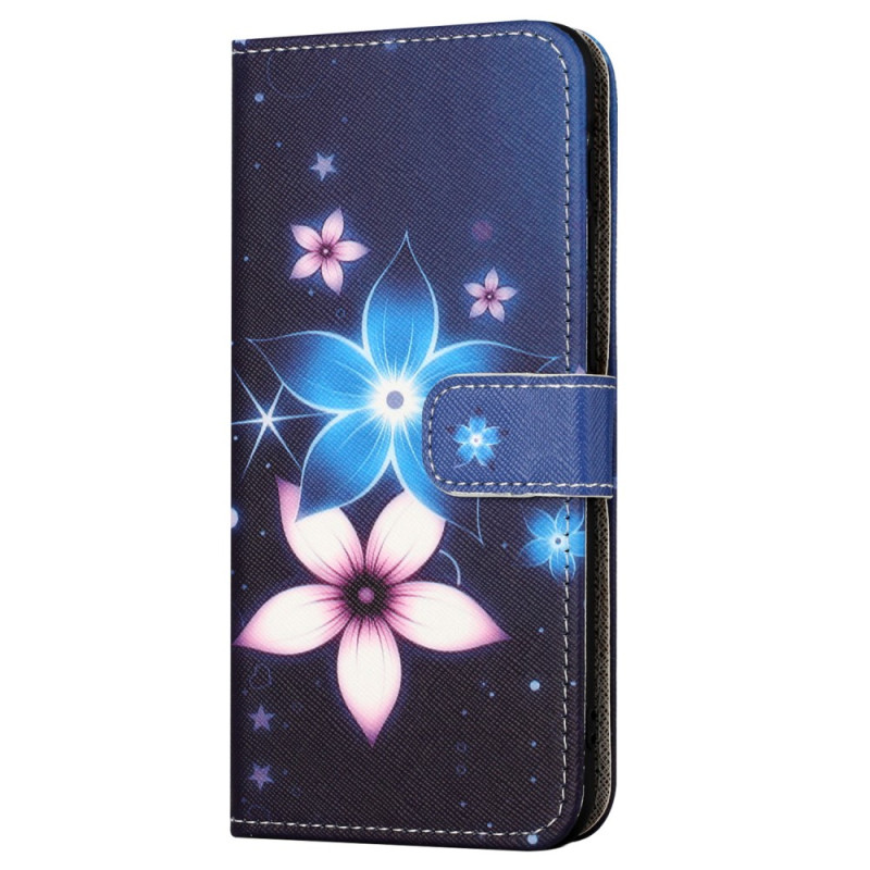 Housse Samsung Galaxy S23 FE Fleurs Lunaires