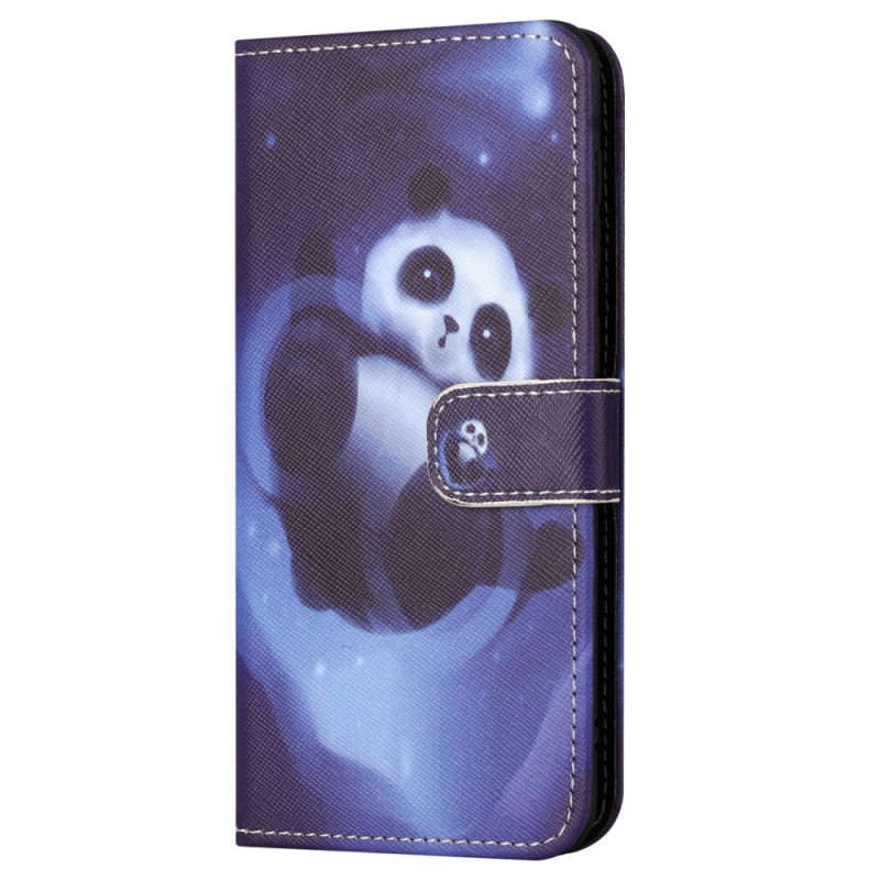 Housse Samsung Galaxy S23 FE Panda à Lanière
