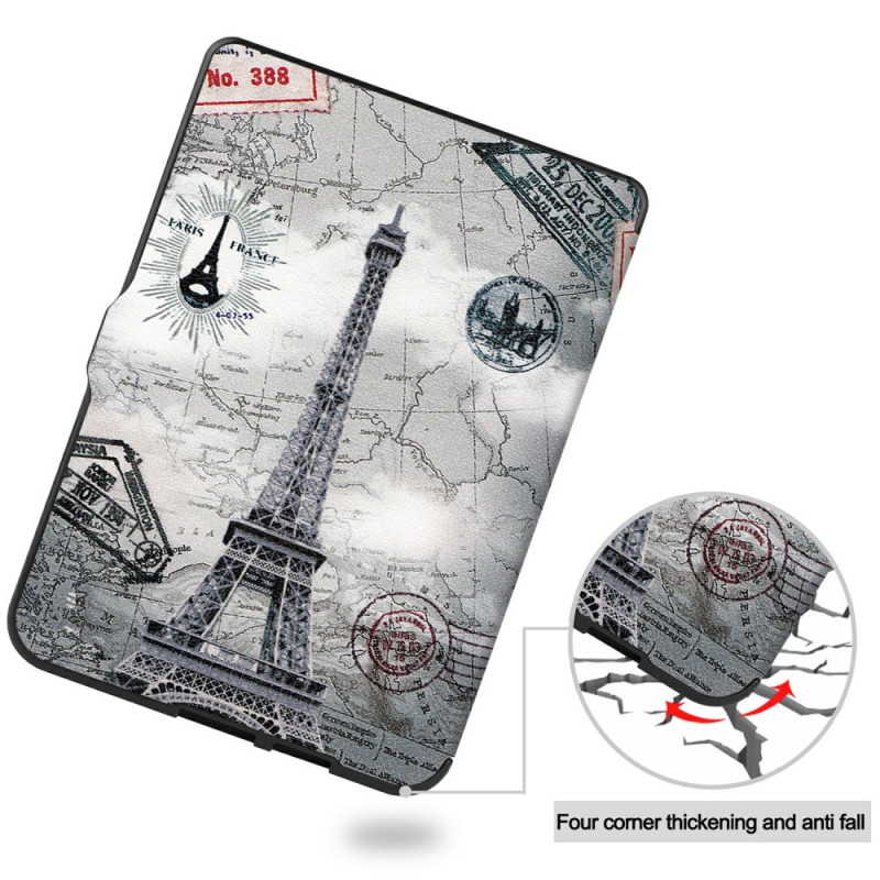 Housse Kobo Nia Tour Eiffel Vintage - Ma Coque