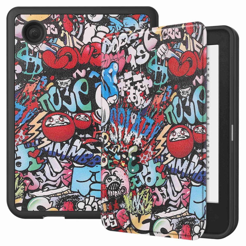 Étui Kobo Clara 2E Graffitis Fun - Ma Coque