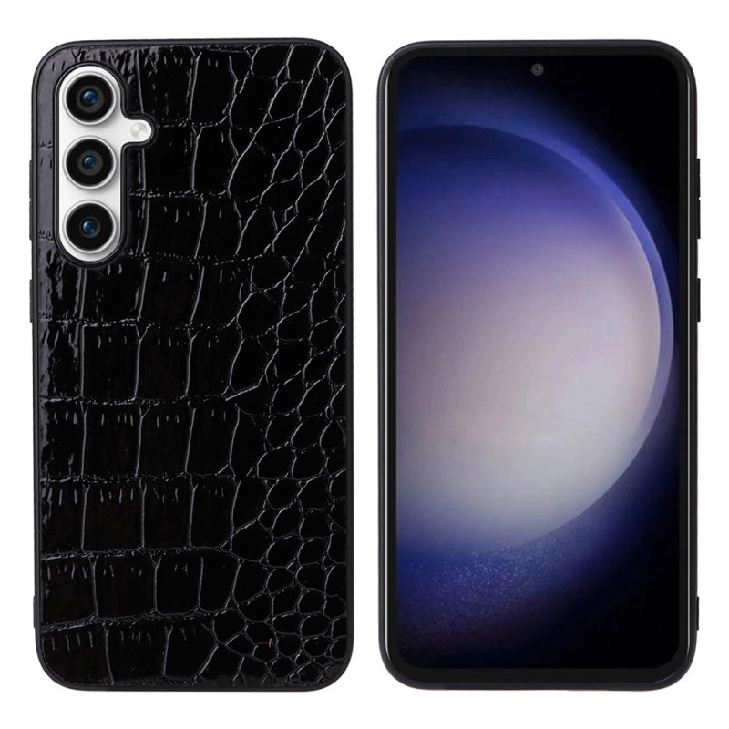 Coque Samsung Galaxy S23 FE Effet Peau de Crocodile