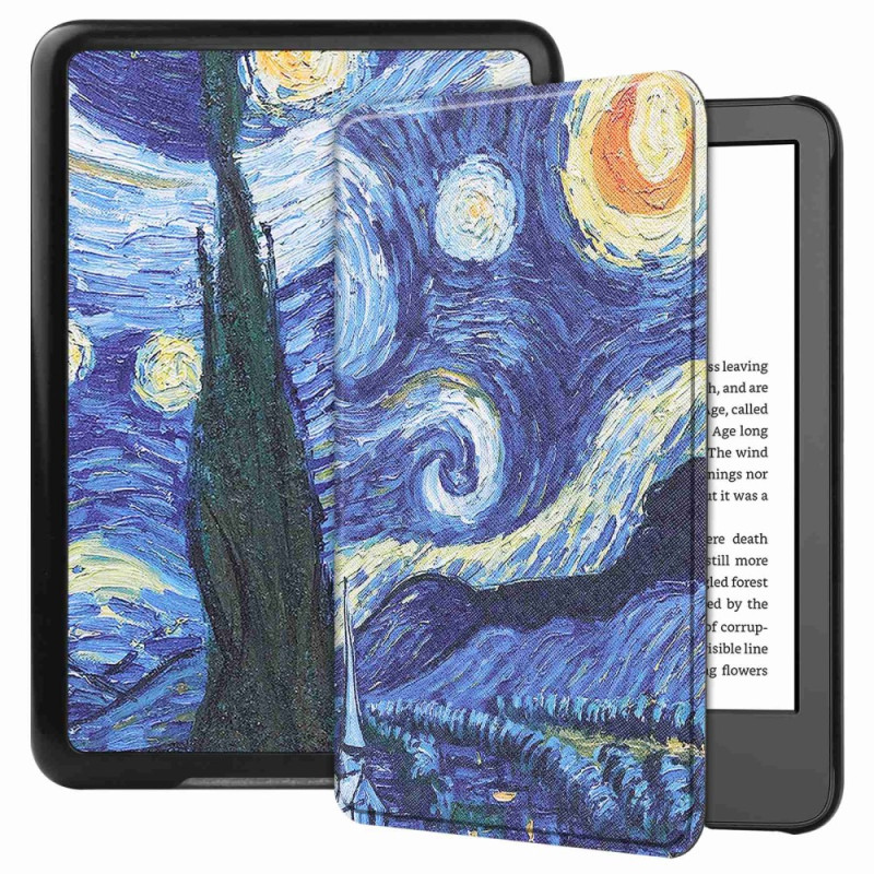 Étui Kindle 11 (2022) Nuit étoilée - Ma Coque