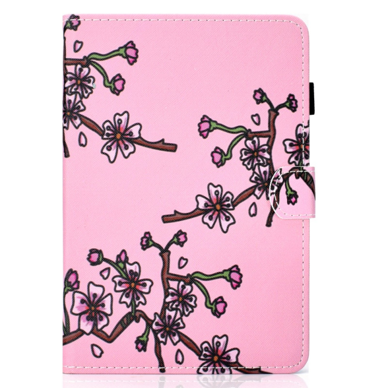 Housse Kindle 11 (2022) Fleurs de Prune