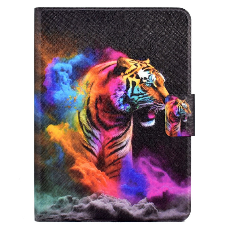 Housse Kindle 11 (2022) Tigre Coloré