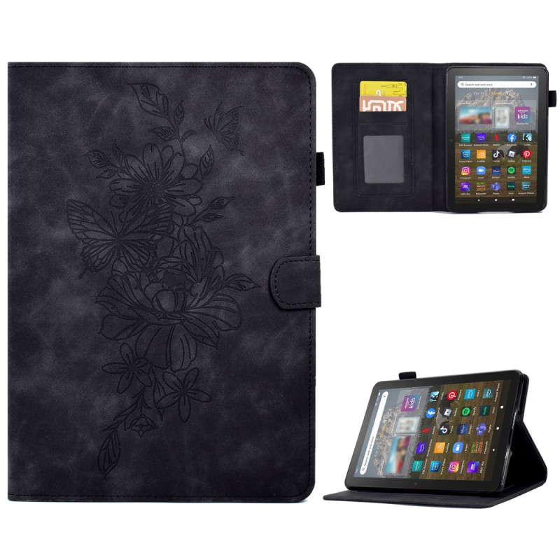 Housse de protection florale pour liseuse Kindle