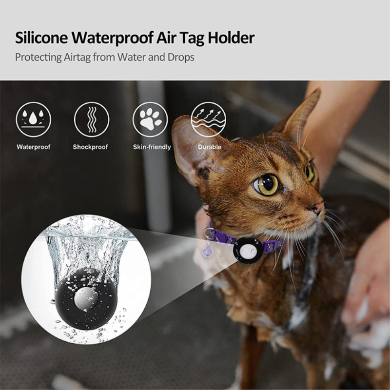 Collier Traqueur AirTag pour Chats et Chiens - Ma Coque