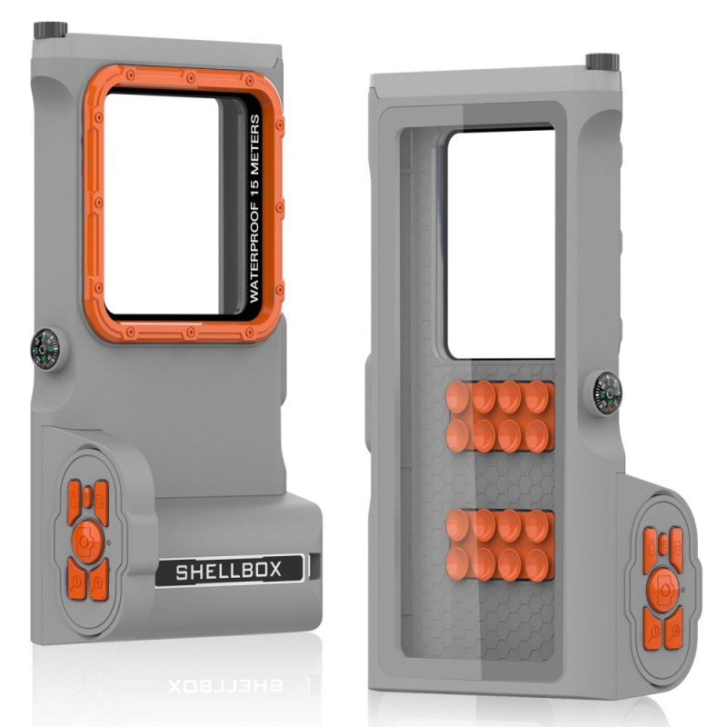 Coque de plongée SHELLBOX pour 13 Pro Max, X, XR, et XS Max