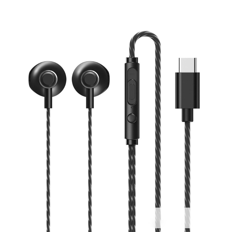 Micro casque filaire USB Type-C, Écouteurs filaires