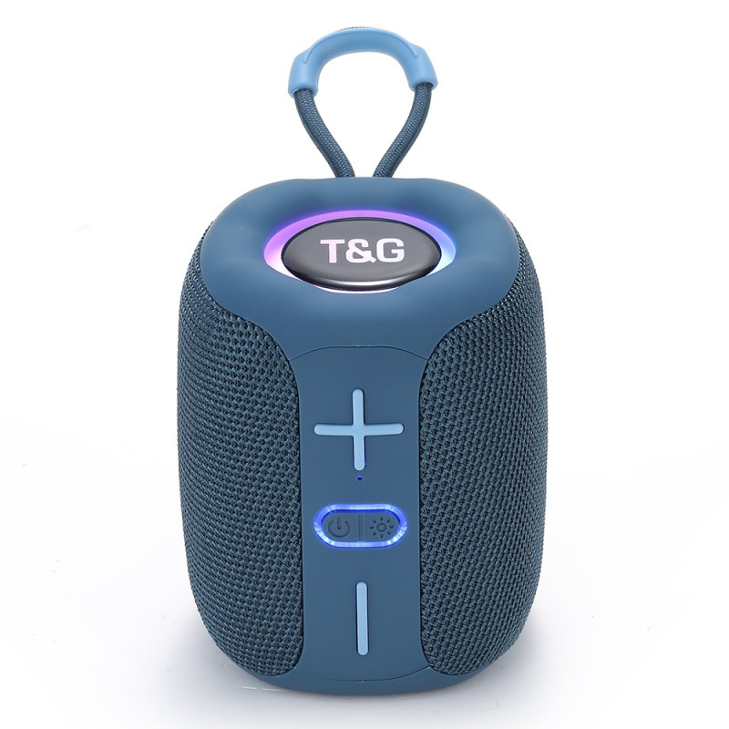 Enceinte Bluetooth Portable T&G - Étanche IPX4, Autonomie 30H, Bluetooth 5.3 - Son Avec Basses Puissantes - Pour Maison, Voyage, Extérieur