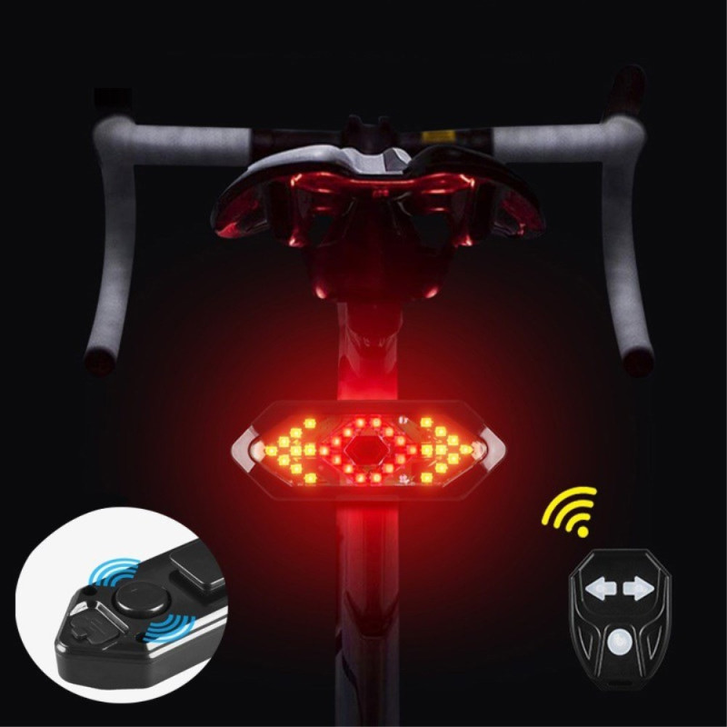 Feu de Signalisation pour Vélo avec Télécommande et Haut-Parleur