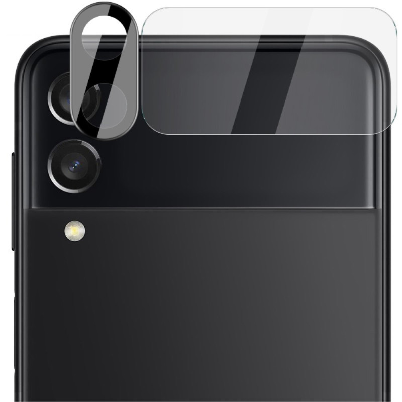 Lentille de Protection en Verre Trempé pour Samsung Galaxy Z Flip 4 (version Noire)