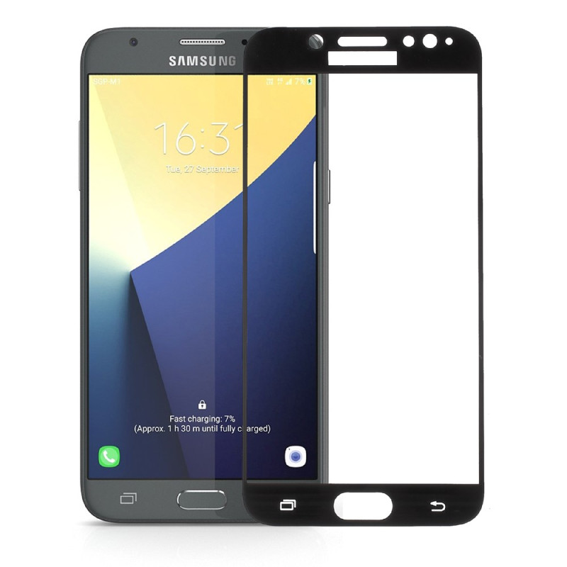 Protection en Verre Trempé Contours Noirs Samsung Galaxy J7 (2017)
