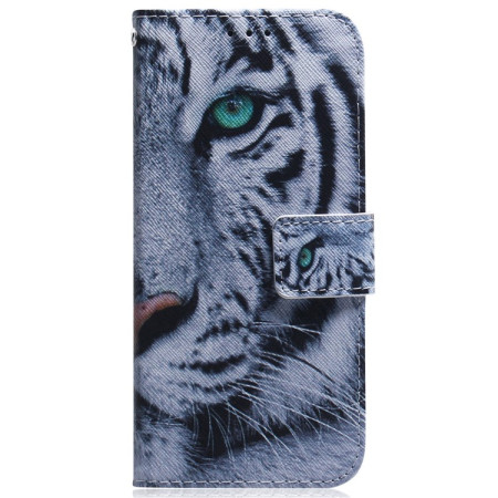 Housse Moto G14 Tête de tigre
