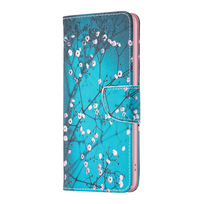 Housse Moto G14 Fleurs de Prunier