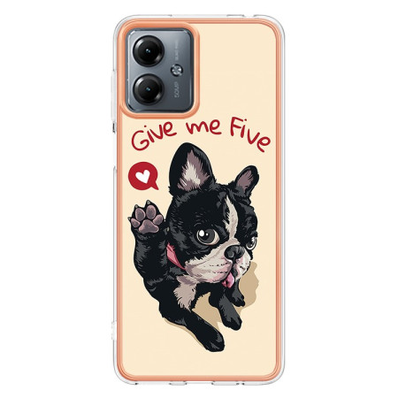 Coque Moto G14 Chien