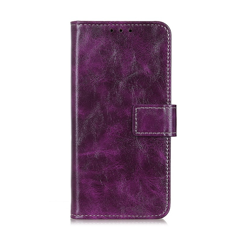 Housse Moto G14 Simili Cuir Brillant