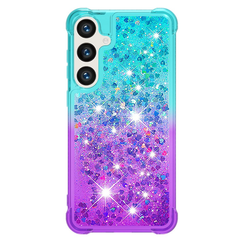 Coque Samsung Galaxy S24 5G Dégradé Paillettes