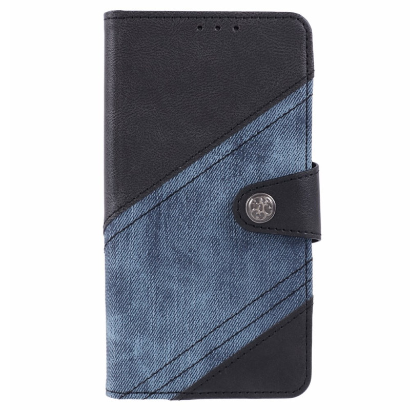 Housse Samsung Galaxy S24 5G Style Jeans Bicolore
