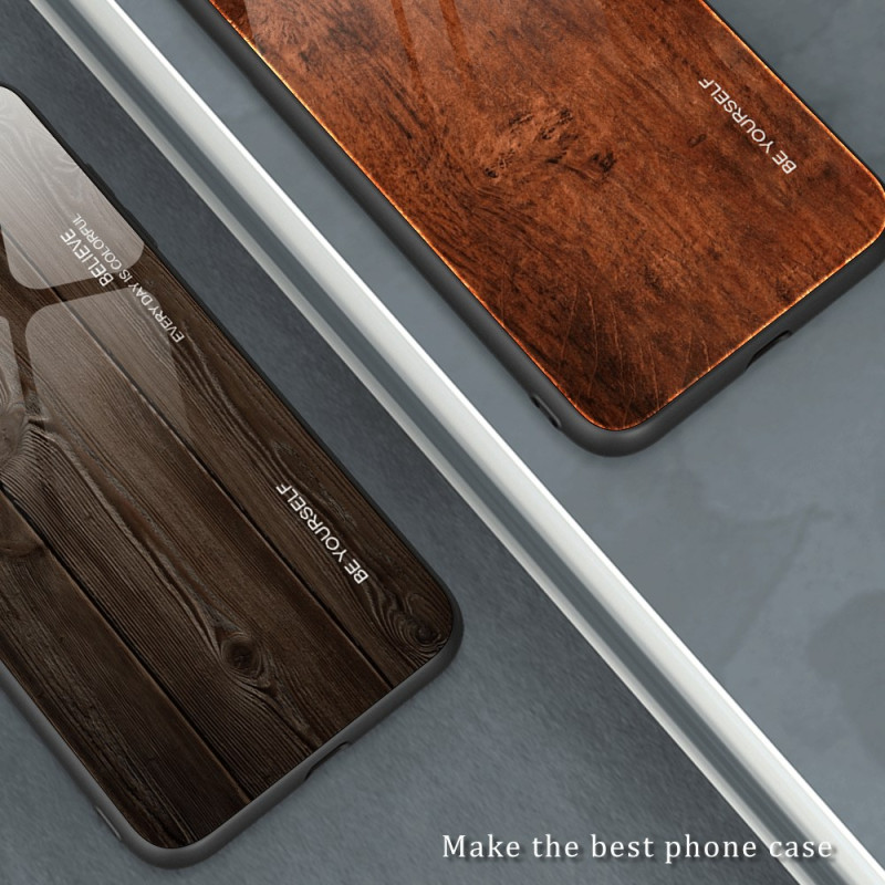 Coque Silicone pour Xiaomi Redmi Note 12 Pro 4G Design Bois 04