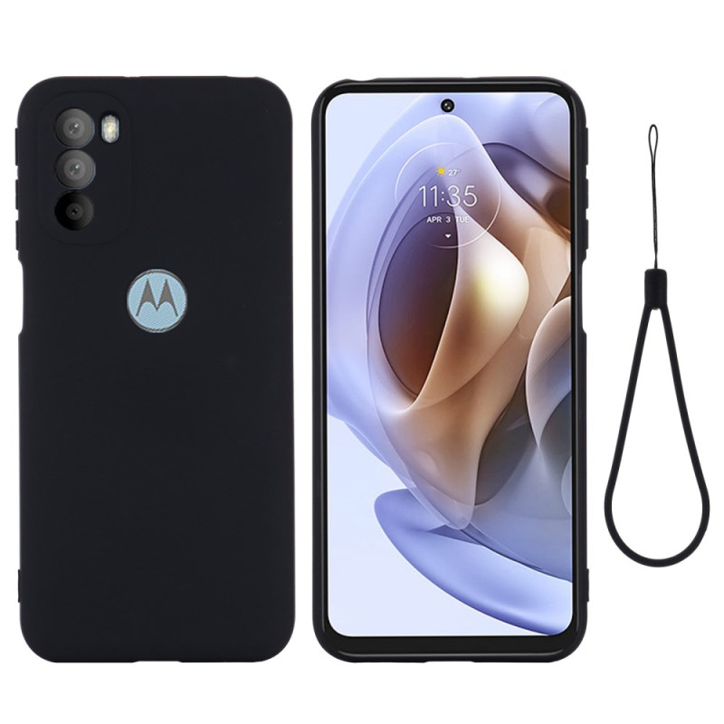 Coque Moto G51 5G Silicone Flexible Lanière