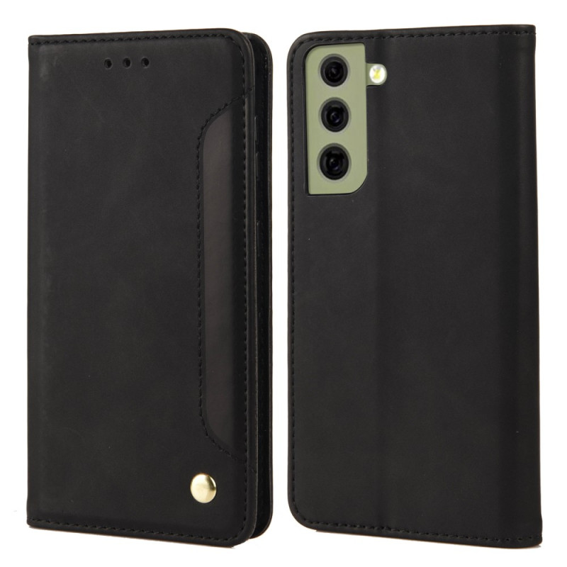 Flip Cover Samsung Galaxy S21 FE Simili Cuir Classique