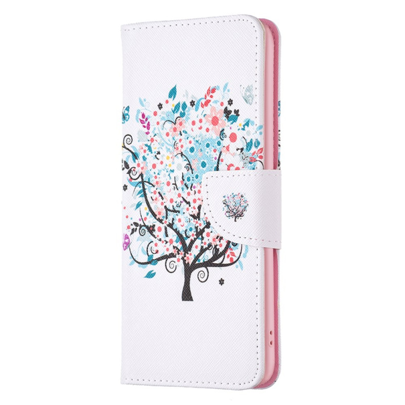 Housse Moto G84 5G Arbre en Fleurs