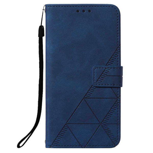 Housse Samsung Galaxy S21 FE Lanière et Motif Triangle