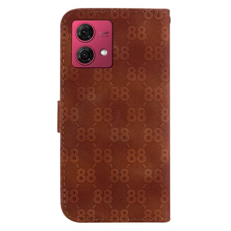 Housse Moto G84 5G Motif 88 à Lanière - Ma Coque