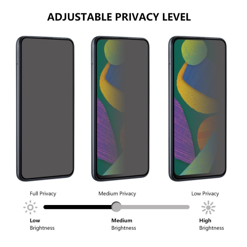Verre trempé / Vitre de protection privé anti espion Samsung Galaxy A32 5G