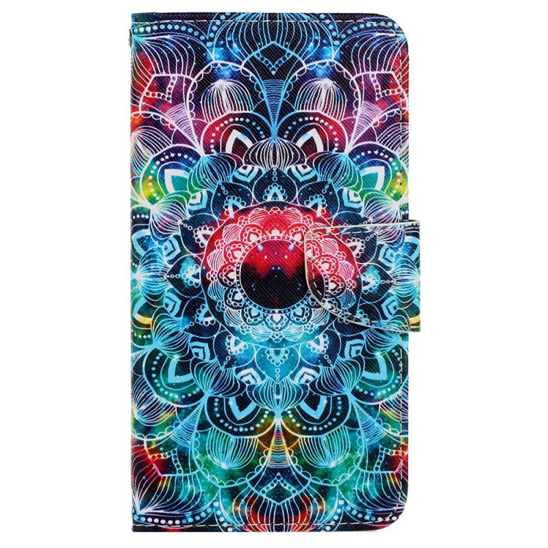 Housse Xiaomi Redmi 13C / Poco C65 Motif Mandala à Lanière