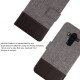 Housse Huawei Mate 10 Pro Muxma Tissu et Effet Cuir Housse Huawei Mate 10 Pro Muxma Tissu et Effet Cuir