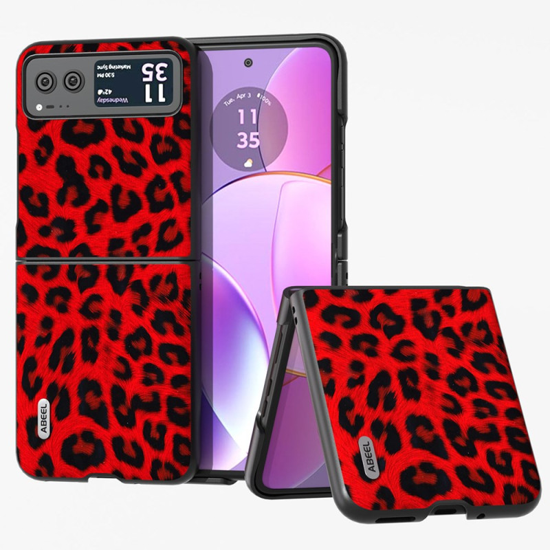 Coque Motorola Razr 40 Fantaisie Léopard ABEEL