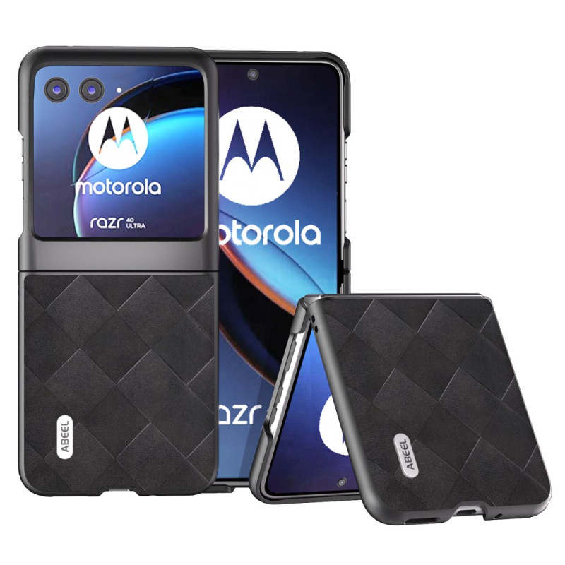 Coque Motorola Razr 40 Ultra 5G Style Tissé ABEEL