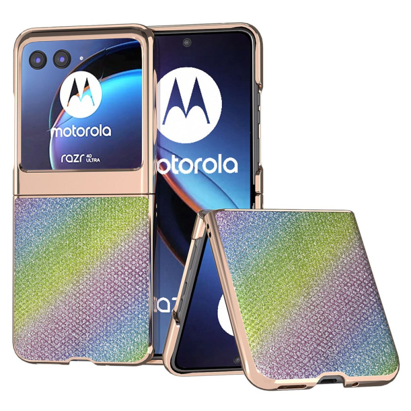 Coque Motorola Razr 40 Ultra 5G Texture Strass