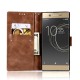 Housse Sony Xperia XA1 Effet Cuir Vintage à Lanière Housse Sony Xperia XA1 Effet Cuir Vintage à Lanière