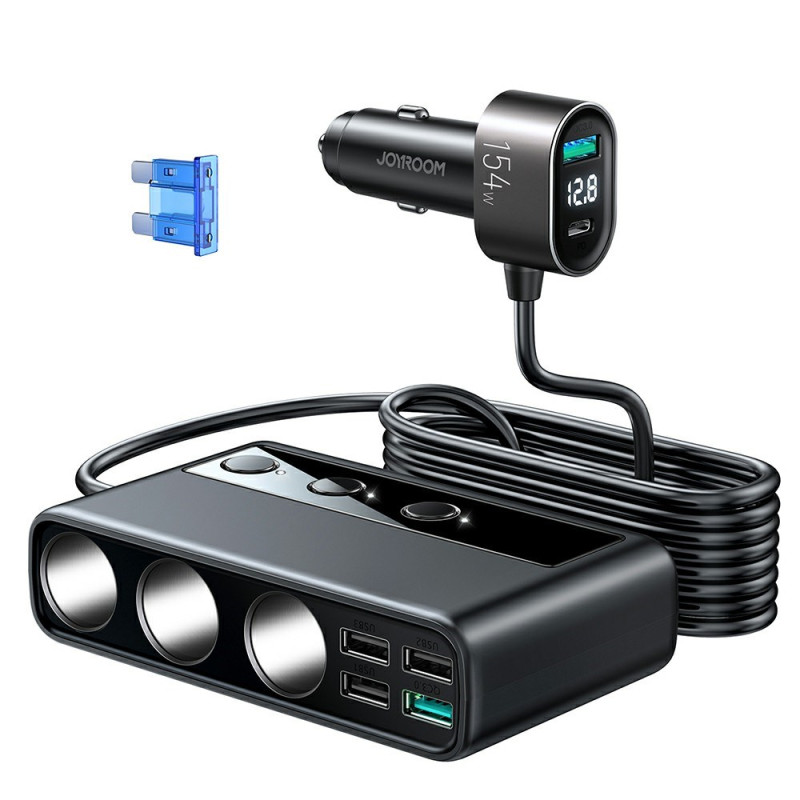 Chargeur de Téléphone Portable Multiport pour Voiture JOYROOM