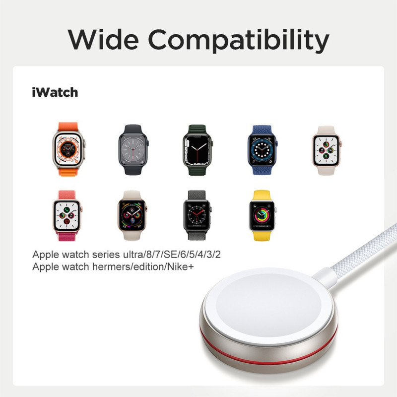 Chargeur de montre Type-C pour Apple Watch 1.2m JOYROOM - Ma Coque