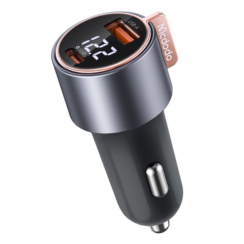 Chargeur de voiture USB-C et USB-A - chargeur de voiture double USB  chargeur de