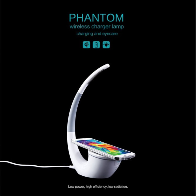 Chargeur sans Fil avec lampe de table LED Phantom NILLKIN