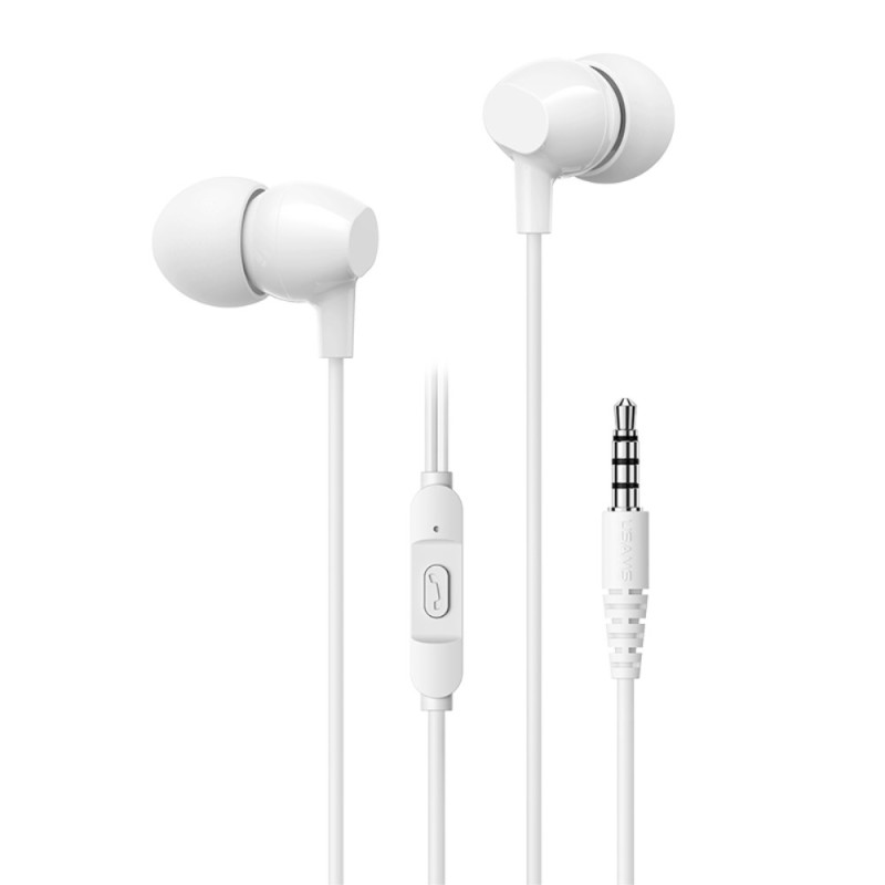 Casque Filaire 3.5mm avec Micro et Contrôle par Bouton USAMS