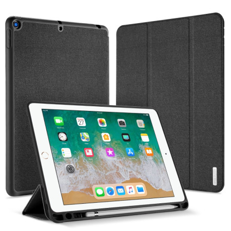 Coque iPad 9,7 Pouces, Étui iPad 6eme-5e Génération avec Porte